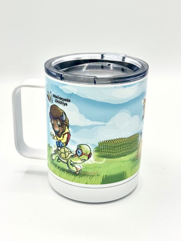 CRYP Turtle Island Travel Mug - Image 2