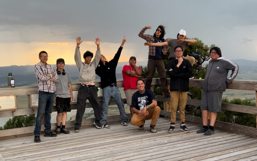 Lakota Youth Join Cheyenne River Youth Project for Healing Camp at Bear Butte